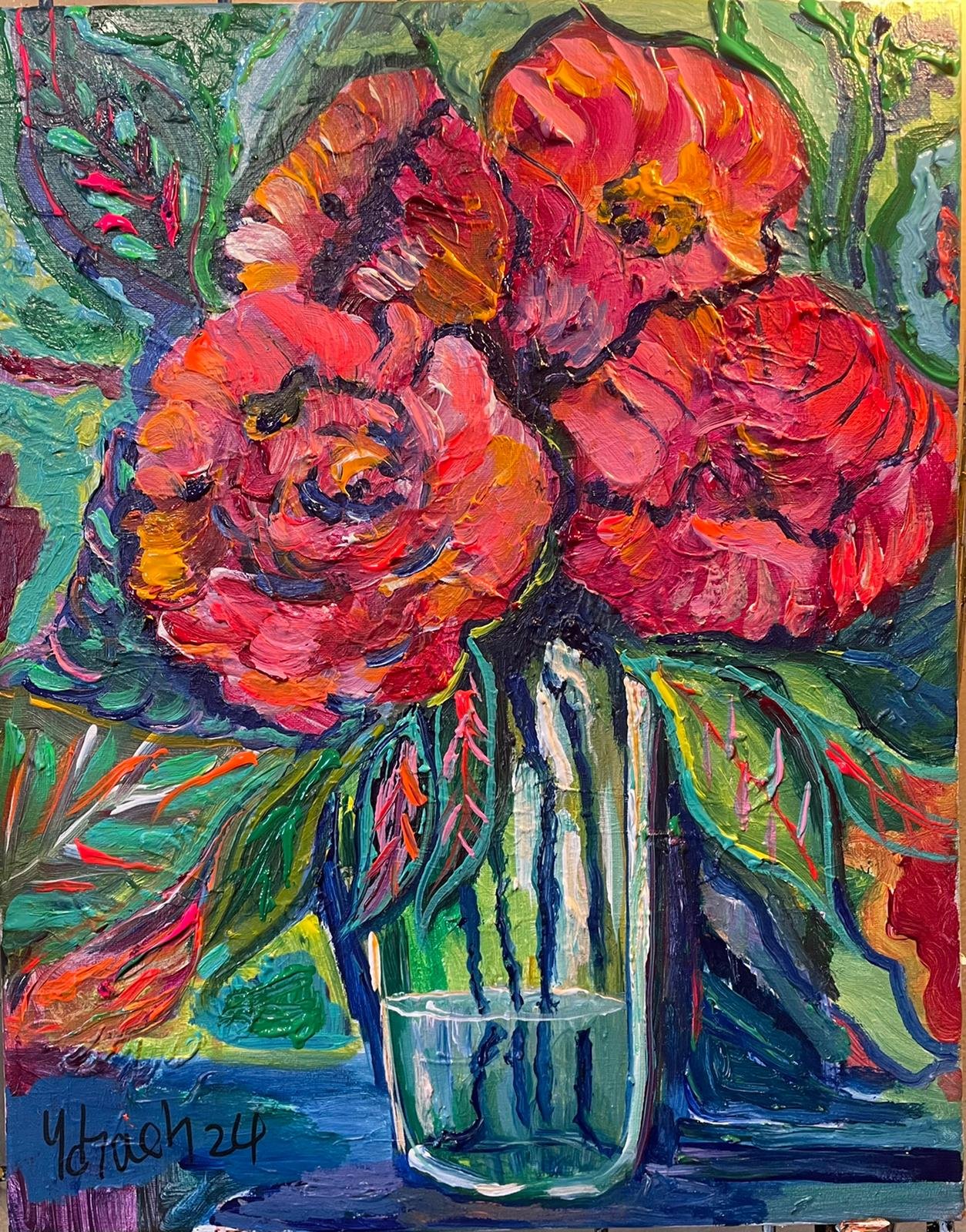 Bodegon floral by Vicente Ydrach
